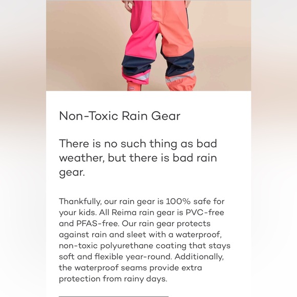 Waterproof Two-Piece Rain
Set - Tihku - Picture 13 of 13